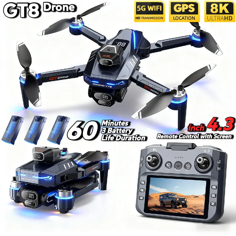 Drone Photogrammetry - Caliente para LSRC GT8 Drone 4K