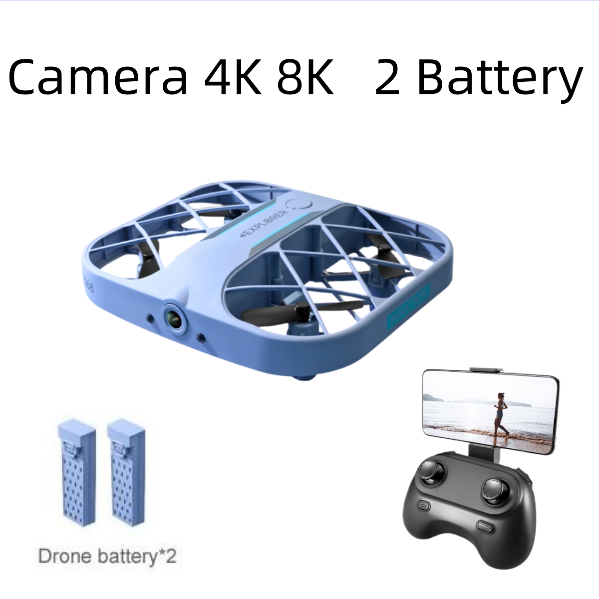 Drone Aerial Photography - Dron JJRC H107 FPV RC con
