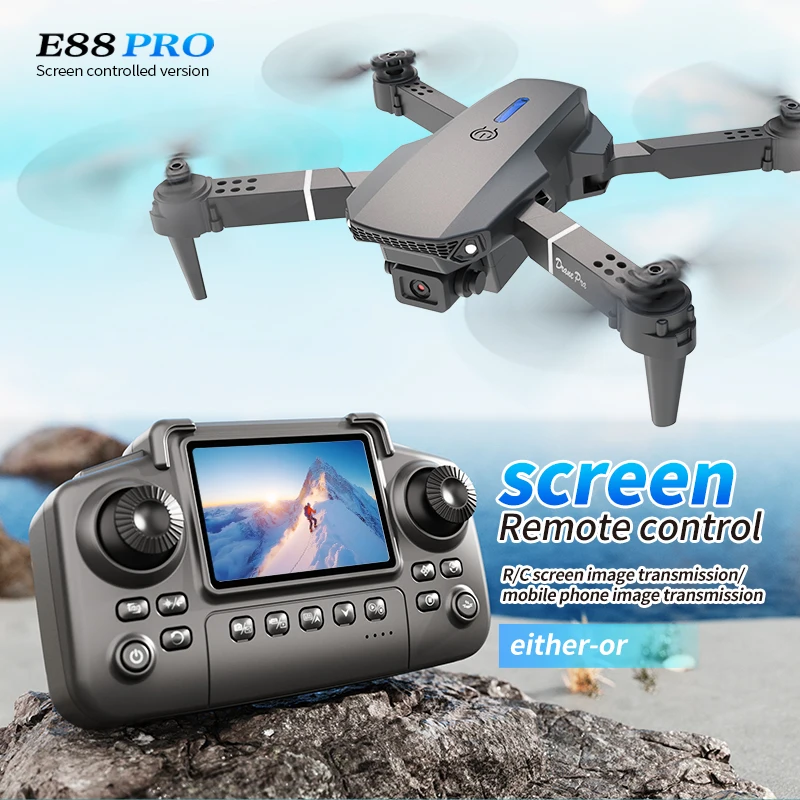 Dron profesional E88 PRO con p - Drone Surveying reseña y precio