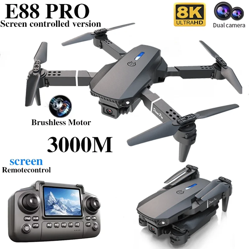 Dron profesional E88 PRO con p - Drone Surveying reseña y precio