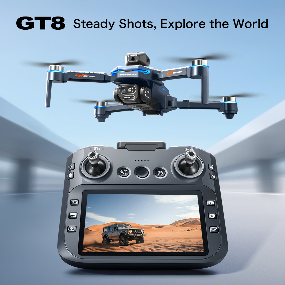 Dron Plegable GT8 Max 8K HD Pr - Drone Surveying reseña y precio