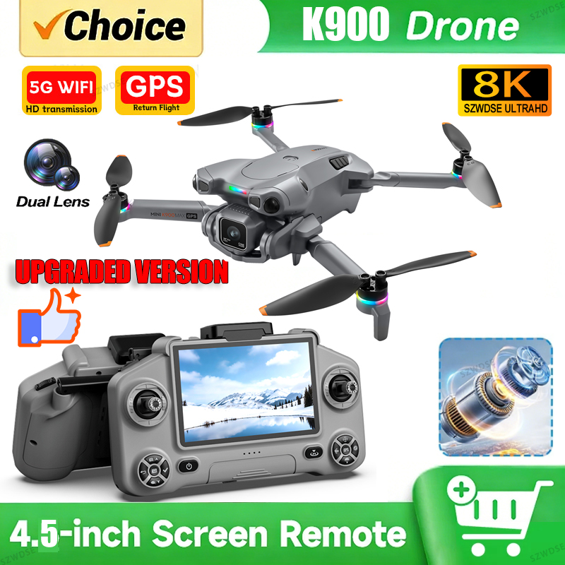 Nuevo Dron GPS K900 MAX con Cá - Drone Surveying reseña y precio