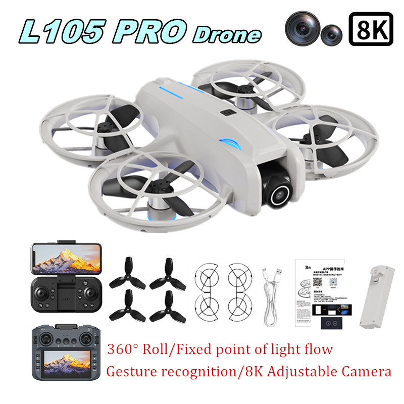 Dron L105 PRO Duel con Lente 8 - Drone Cinematic reseña y precio